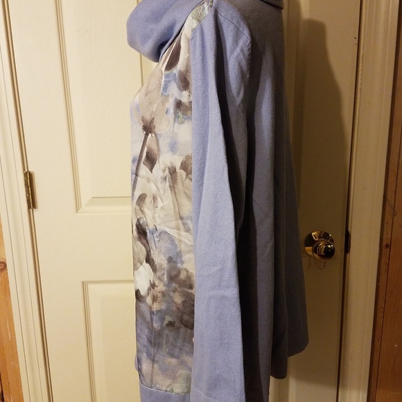 Chico's Zenergy cotton cashmere woven print cowl - Picture 2 of 5